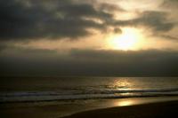 Sonnesnuntergang in Zahara de los Atunes