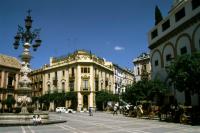 Sevilla - am Platz vor der Kathedrale